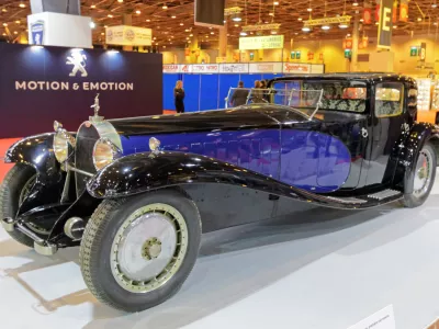 Najbolj slavni primerek je izredno privlačni bugatti type 41 royale coupe Napoleon.