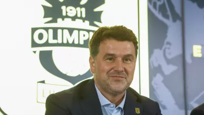 direktor Igor Bari&scaron;ić26.06.2025 - predstavitev novih dresov NK Olimpija LjubljanaFoto: Luka Cjuha