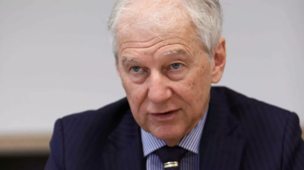 - 19.01.2024 &ndash; dr. Davorin Kračun, politik, diplomat in ekonomist - predsednik Fiskalnega sveta Republike Slovenije od leta 2017, //FOTO: Tomaž SkaleOPOMBA: DNEVNIKOV OBJEKTIV - INTERVJU 2024