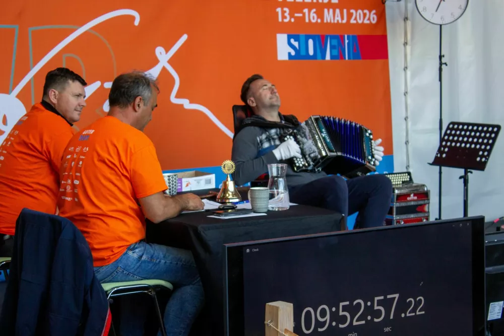 Robert Goter je ves čas igral pod budnimi očesi članov komisije. / Foto: KN Media