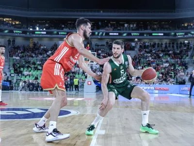 Aleksej Nikolić- 12.05.2026 - ko&scaron;arka - liga ABA - Olimpija: Crvena zvezda//FOTO: Jaka Gasar