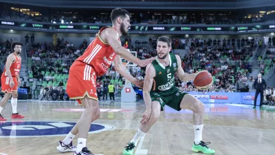 Aleksej Nikolić- 12.05.2026 - košarka - liga ABA - Olimpija: Crvena zvezda//FOTO: Jaka Gasar