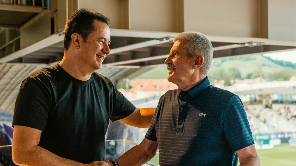 Acun Ilicali (levo), Drago Cotar, NK Mariibor