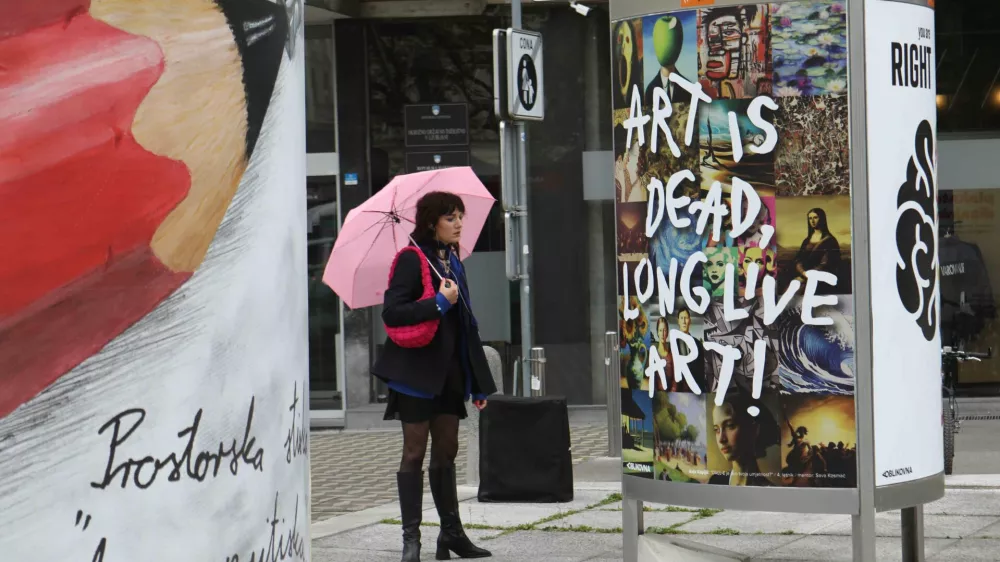 10.05.2023 - simbolična fotografija - plakat umetnosti - Foto: Tomaž Skale / Foto: Tomaž Skale
