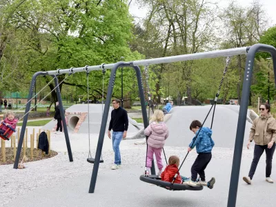 Bloudkov park: "Kot da bi ga načrtoval nekdo, ki nima izku&scaron;enj z otroki"