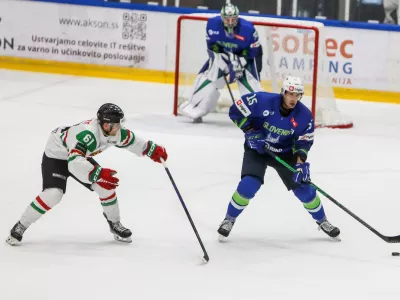 - 07.05.2026. - Hokej, pripravljalna tekam Slovenija - Madžarska pred Svetovnim prvenstvom skupine A v &Scaron;vici.//FOTO: Bojan Velikonja