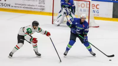 - 07.05.2026. - Hokej, pripravljalna tekam Slovenija - Madžarska pred Svetovnim prvenstvom skupine A v &Scaron;vici.//FOTO: Bojan Velikonja