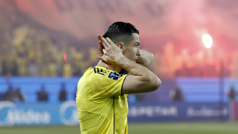 Soccer Football - AFC Champions League Two - Final - Al Nassr v Gamba Osaka - Al Awwal Park, Riydh, Saudi Arabia - May 16, 2026 Al Nassr's Cristiano Ronaldo before the match REUTERS/Hamad I Mohammed