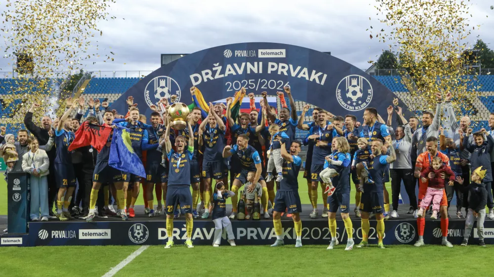 16.5.2026 nogomet Celje Koper Celje državni prvak, podelitev pokala - državno prvenstvo v nogometuFoto:Luka Cjuha