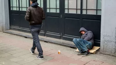 Homeless man asleep in the street in Brussels, Belgium,Image: 160166869, License: Rights-managed, Restrictions:, Model Release: no 