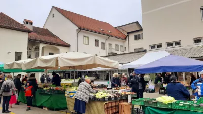 Kaj vse se skriva na območju kranjske tržnice?