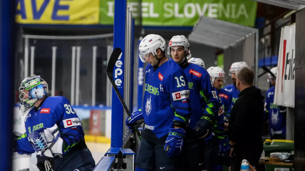 - 07.05.2026. - Hokej, pripravljalna tekam Slovenija - Madžarska pred Svetovnim prvenstvom skupine A v &Scaron;vici.//FOTO: Bojan Velikonja