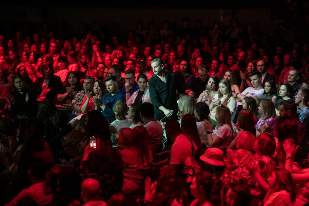 Kijev koncert Sergij Žadan05.2024 - UKRAJINA - Reportaža Ukrajina pred poletno ofenzivoFOTO: Luka Cjuha