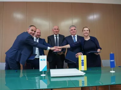 Podpis koalicijske pogodbe, 21. 5. 2026, Foto: NSi