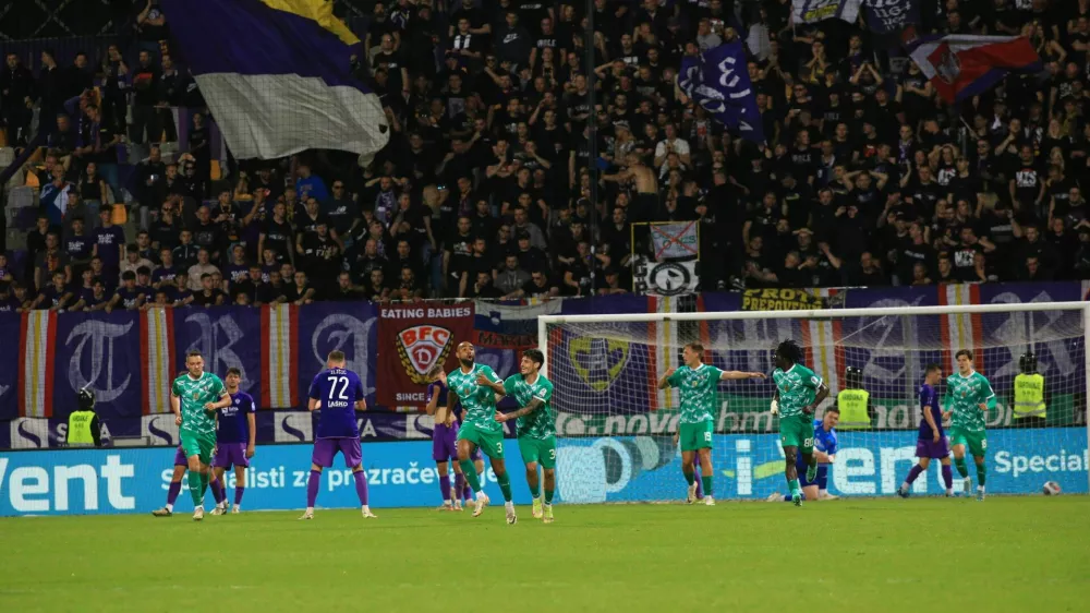 Maribor - Olimpija, Ljudski vrt / Foto: Andrej Petelin&scaron;ek, Večer