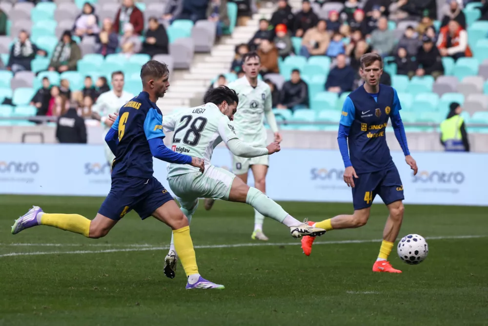 8.2.2026 - stadion Stožice nogomet Olimpija - CeljeFoto: Luka Cjuha / Foto: Luka Cjuha
