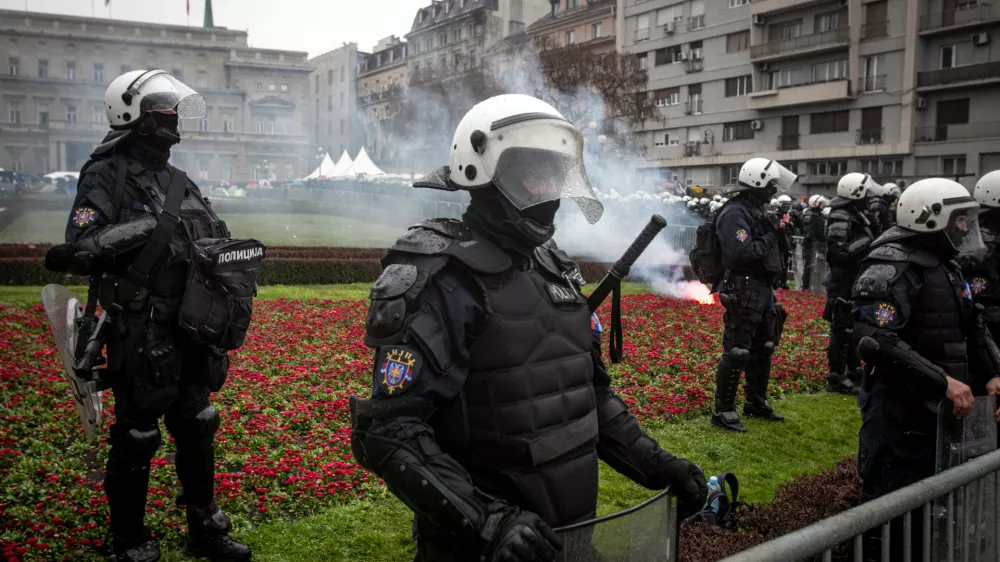 15.3.2025 - Beograd - Srbija - &scaron;tudentski protest - največji shod v zgodovini SrbijeFoto: Luka Cjuha