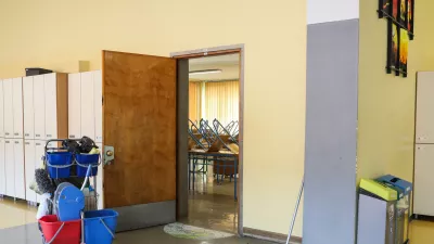 - &scaron;ola, &scaron;olski hodnik, &scaron;olska garderoba, učilnica,- 15.04.2026. O&Scaron; Straži&scaron;če. Kuharska delavnica znotraj dopolninega poukana O&Scaron; Straži&scaron;če v Kranju.//FOTO: Bojan Velikonja