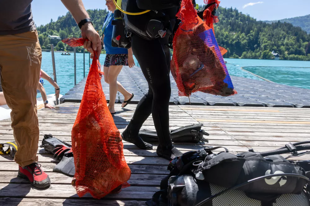 I&scaron;čejo tako odpadke kot invenzivne vrste. / Foto: Dpd Bled