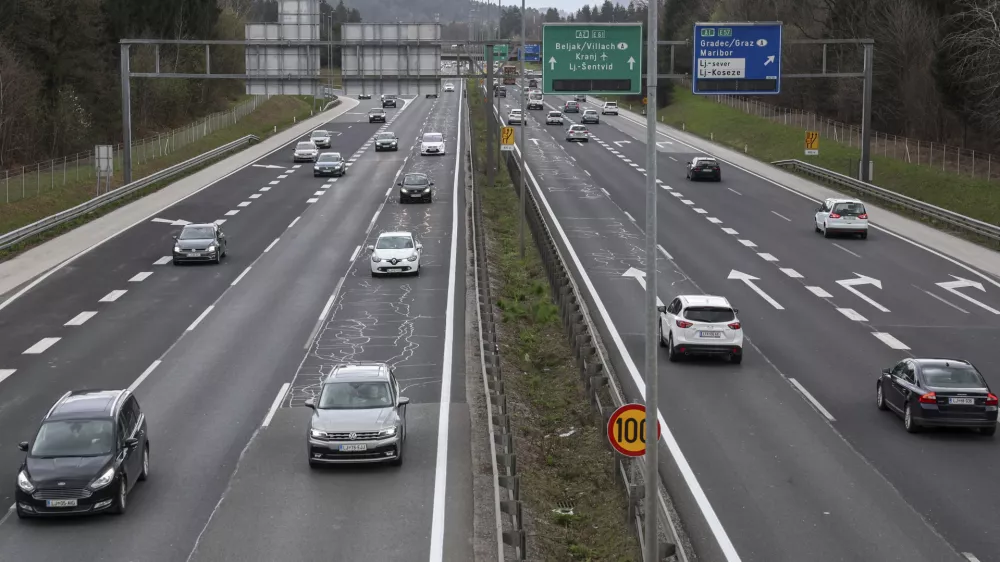 - 29.03. 2024 - kolone, zastoji, zgo&scaron;čen promet, obvoznica //FOTO: Jaka Gasar