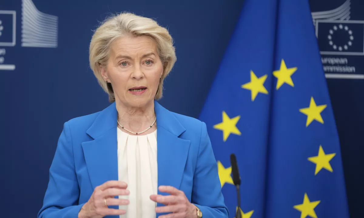 Urusla von der Leyen pozdravila napredek glede sporazuma med ZDA in Iranom