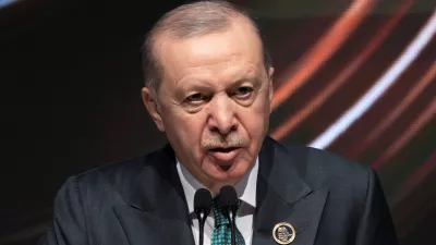 Turkish President Tayyip Erdogan speaks during the opening ceremony of Antalya Diplomacy Forum in Antalya, Turkey, April 17, 2026. REUTERS/Umit Bektas