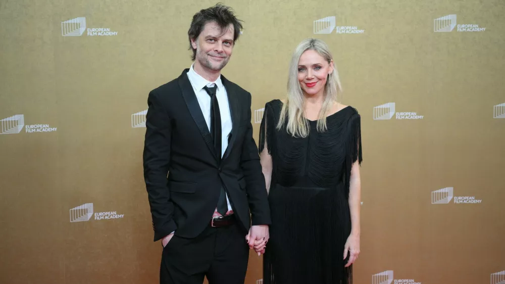 Luca Ciut in Katarina Čas, Evropske filmske nagrade 2026, Berlin. Foto: Profimedia