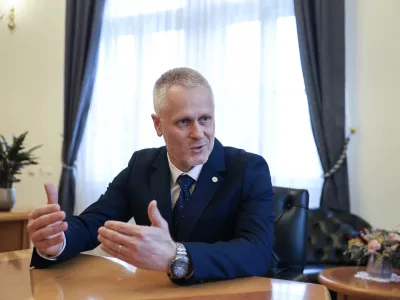 - 14.05.2026 - Damjan Orož, predsednik vrhovnega sodi&scaron;ča//FOTO: Jaka GasarOPOMBA: ZA OBJEKTIV - INTERVJU