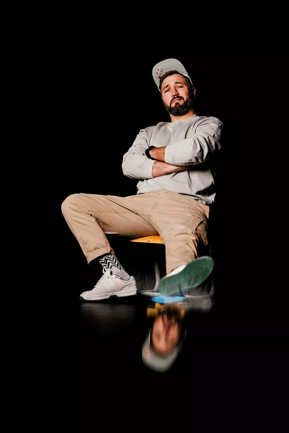 Filip Flisar of Slovenia poses for a portrait in Ljubljana, Slovenia on February 10, 2025.