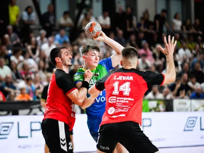 27.05.2026 Slovan - Celje - prva tekma finala rokometnega državnega prvenstva FOTO: Nik Erik Neubauer