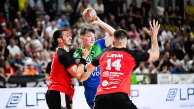27.05.2026 Slovan - Celje - prva tekma finala rokometnega državnega prvenstva FOTO: Nik Erik Neubauer