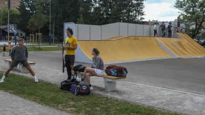 18.5.2026 - športni park Savsko naselje - otvoritev - igriščeFoto: Luka Cjuha