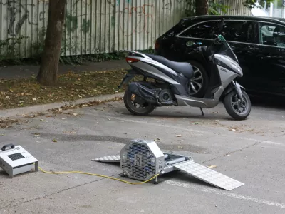 11.7.2025 - policija, nadzor prometa, lahka motorna vozila, skuter, mopedFoto: Luka Cjuha