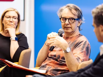 Drago Ivanu&scaron;a in Kristina Modic na posvetu / Foto: L&l