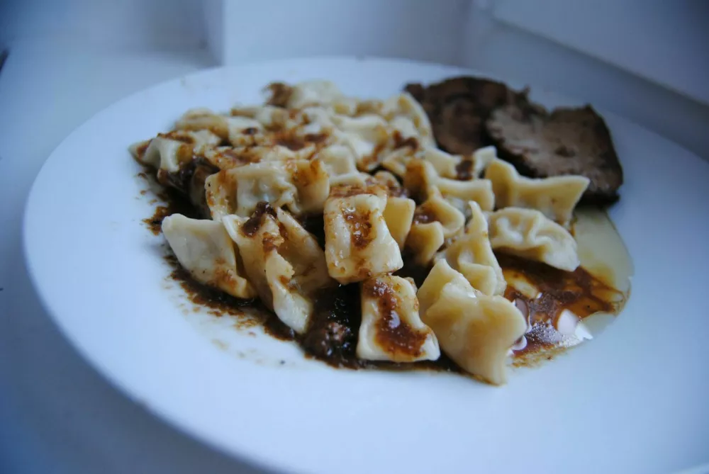 filled pasta similar to ravioli from Idrija / Foto: Nik_erix