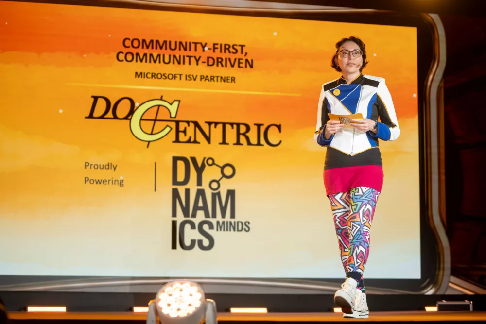 DynamicsMinds 2026, konferenca, Ana Gligorijevič, Docentric