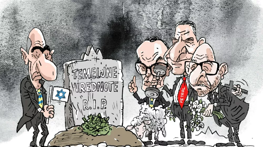 Ilustracija Jože Trobec / Foto: Jože Trobec