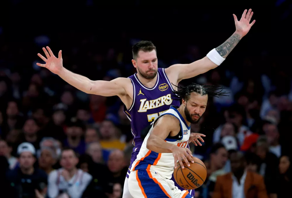 Dončić&nbsp;in Brunson&nbsp;sta bila pri Dallasu&nbsp;soigralca. / Foto: AP