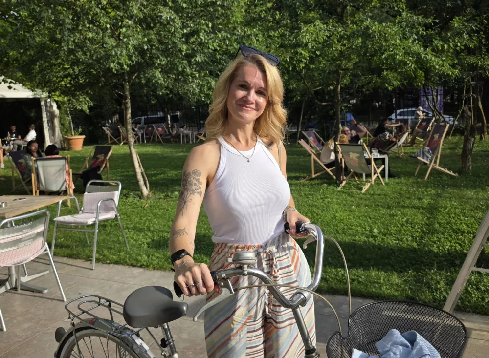 Andreja Počkaj, solo popotnica / Foto: Katja Gle&scaron;čič 