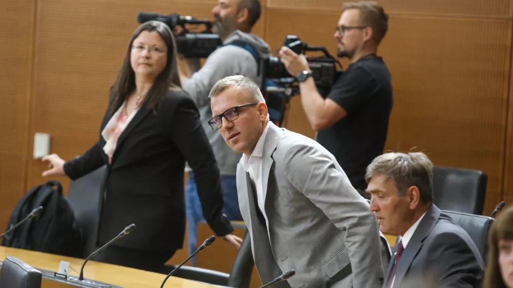 BorisMijič resnica22.5.2026 - državni zbor - izredna seja DZ, na kateri bodo obravnavali predlog za izvolitev prvaka SDS Janeza Jan&scaron;e za predsednika vlade;Foto: Luka Cjuha