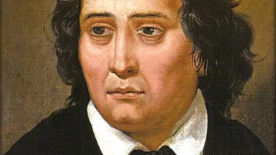 Čopov prijatelj in somi&scaron;ljenik France Pre&scaron;eren / Foto: Wikipedia