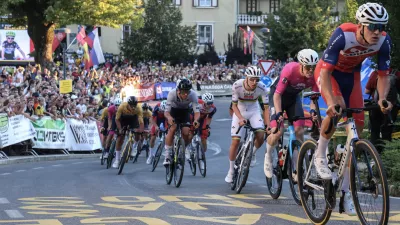 Tadej Pogačar- 09.08.2025 - kolesarstvo - elitna članska dirka (35 km) za 7. pokal Tadeja Pogačarja, Komenda//FOTO: Jaka Gasar