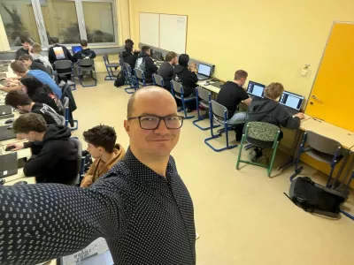 računalničar dr. Uro&scaron; OcepekFoto: arhiv STP&Scaron; Trbovlje