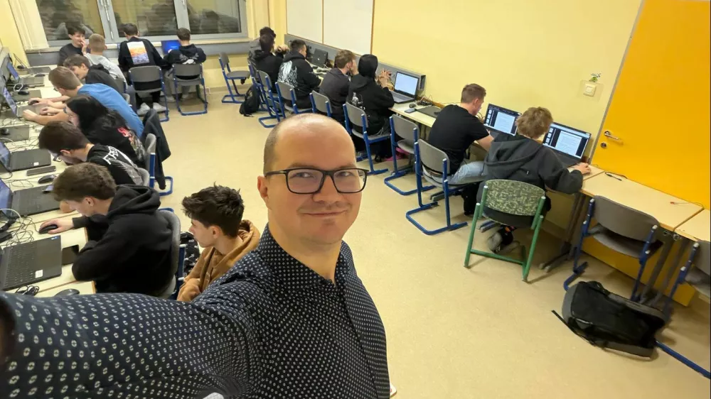 računalničar dr. Uro&scaron; OcepekFoto: arhiv STP&Scaron; Trbovlje