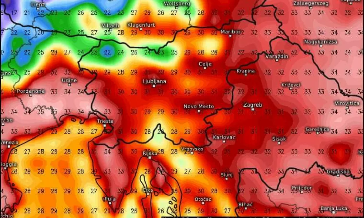 Globalni temperaturni rekord bi lahko padel že leta 2027, ob pričakovanem pojavu El Niña pa morda tudi letos poleti.