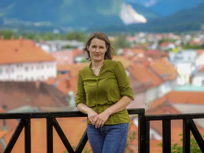 20.05.2026. - Mojca Volkar Trobel&scaron;ek, učiteljica leta 2026. Učiteljica slovenskega jezika na Osnovni &scaron;oli Stranje.//FOTO: Bojan Velikonja / Foto: Bojan Velikonja