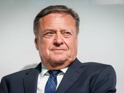Ljubljana, Kino Siska.Dogodek z naslovom Odpadki, energija in zrak.Ljubljanski zupan Zoran Jankovic.