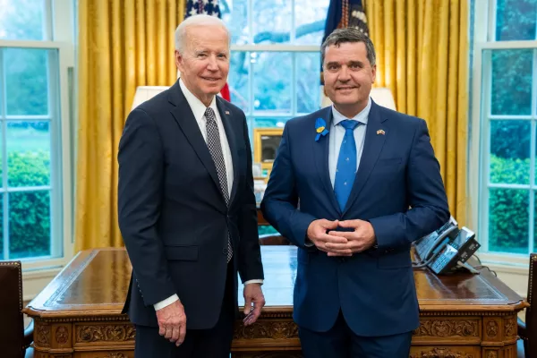 Tone Kajzer, Joe Biden