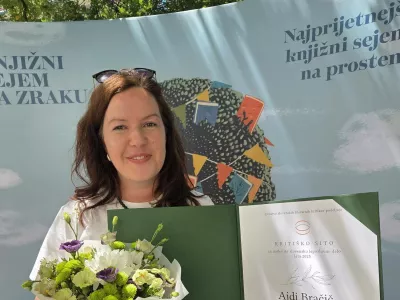  Dobitnica nagrade kritisko sito Ajda Bračič
