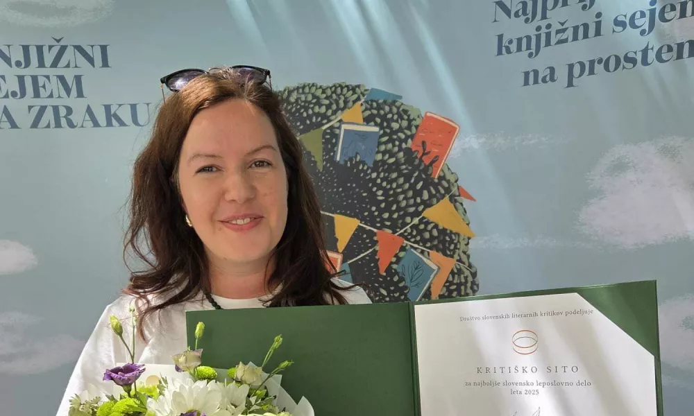  Dobitnica nagrade kritisko sito Ajda Bračič